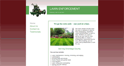 Desktop Screenshot of lawnenforcement1.com